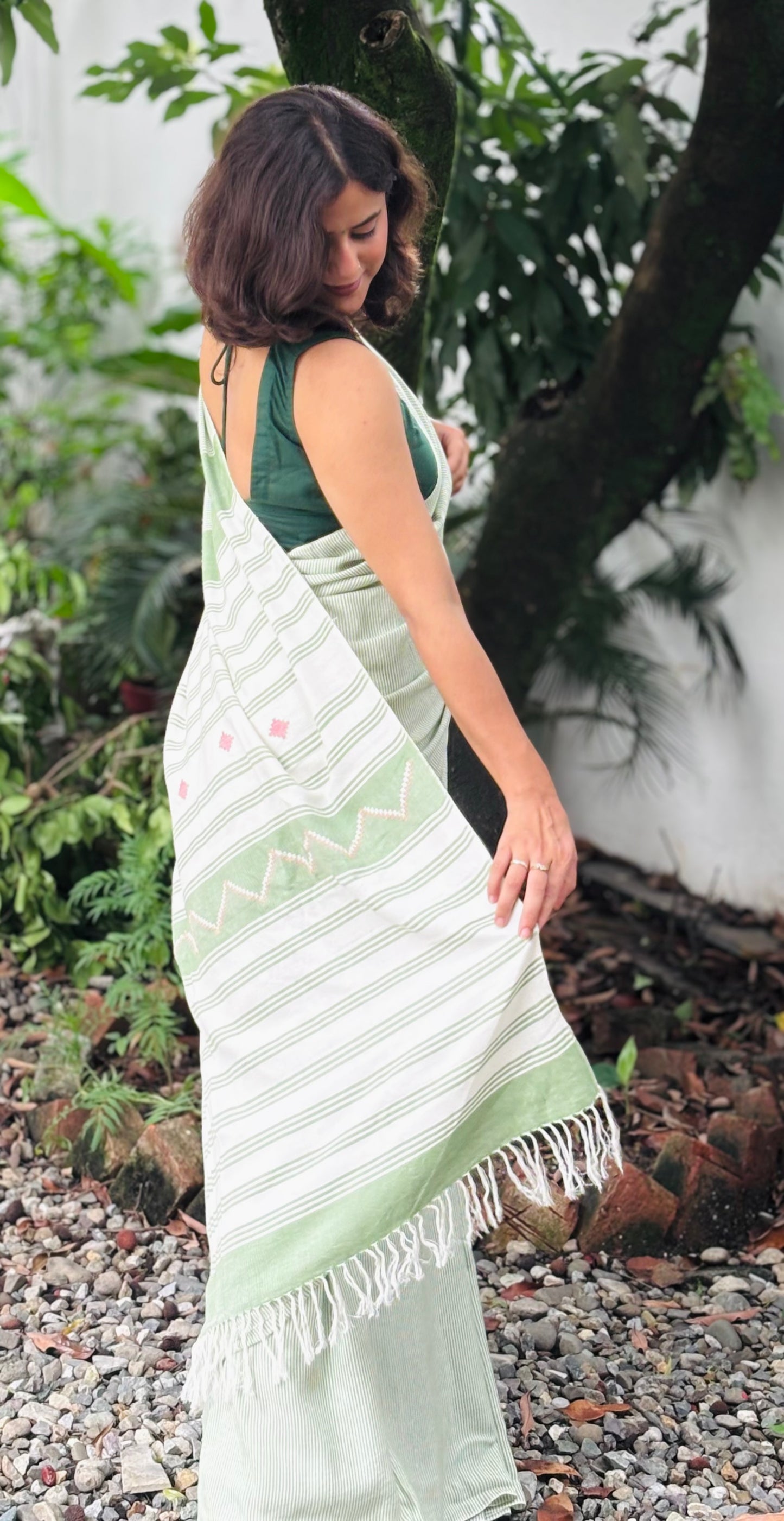 Green Striped