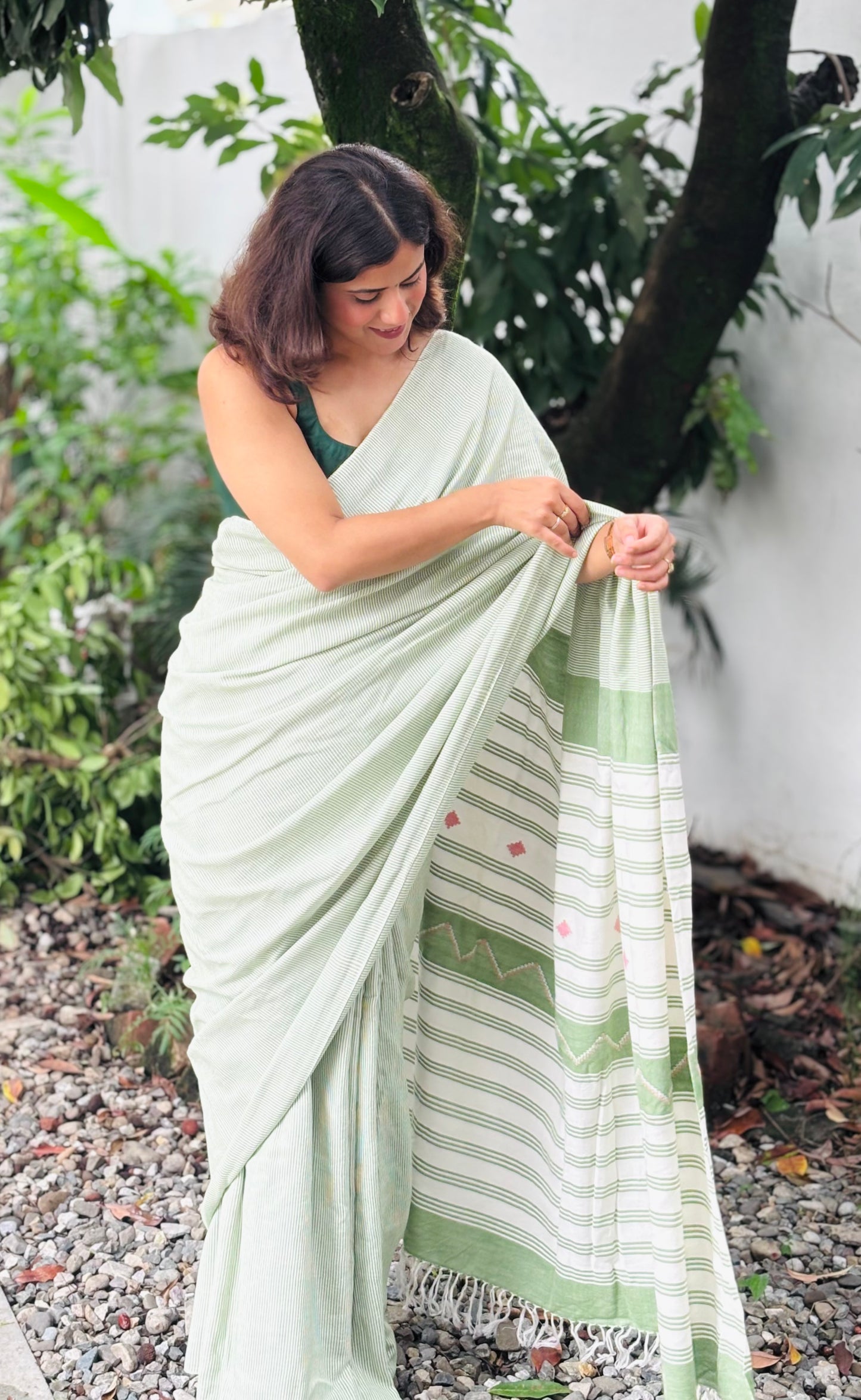 Green Striped