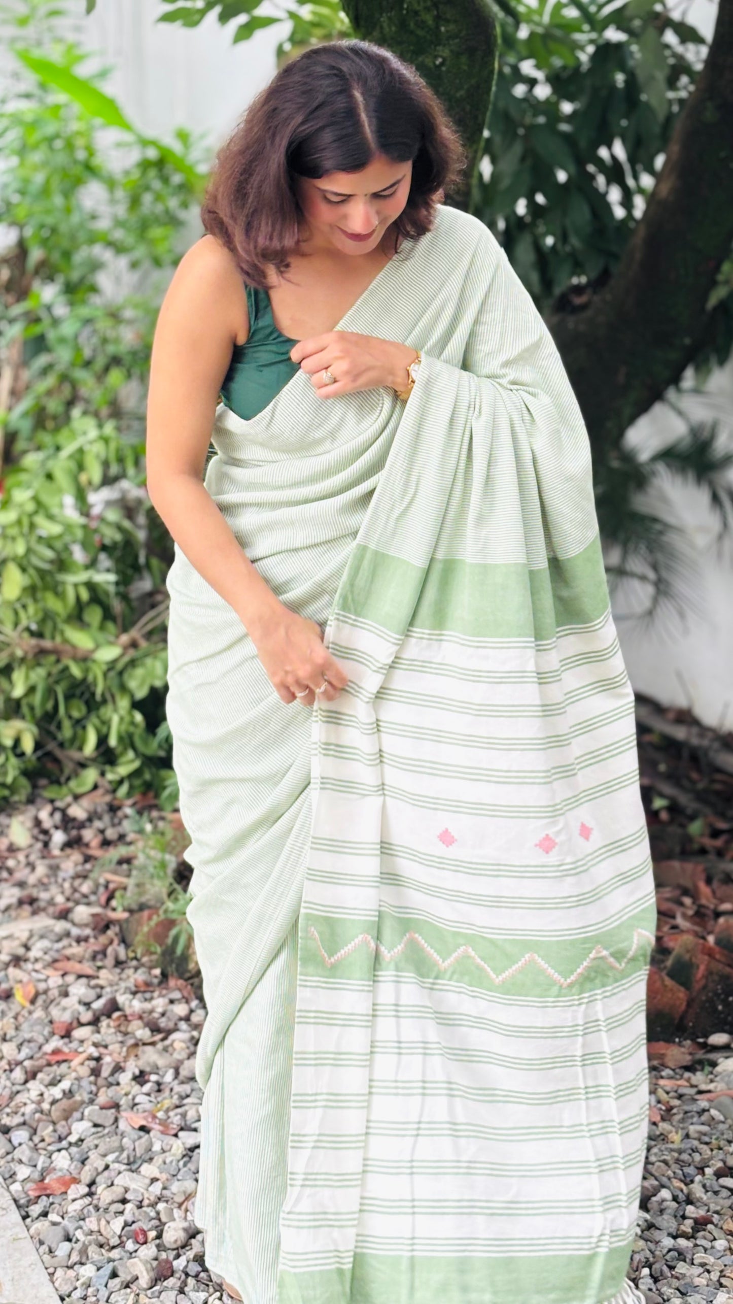 Green Striped