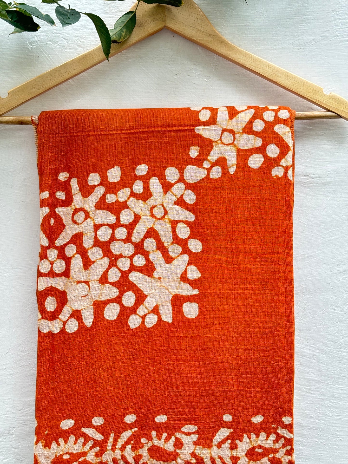 Orange Batik