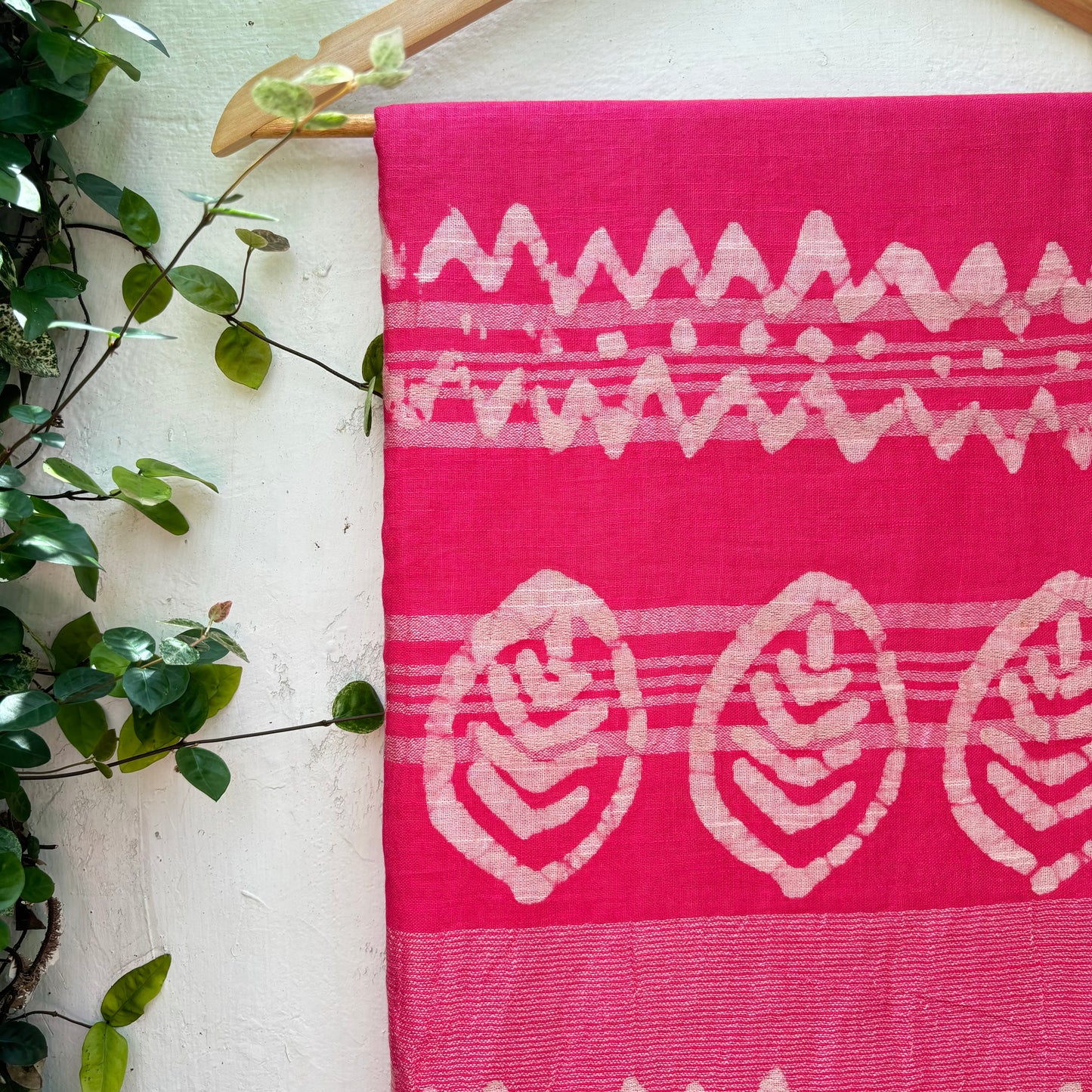 Bright Pink Batik