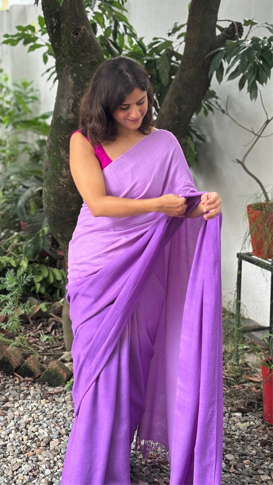Purple ombré