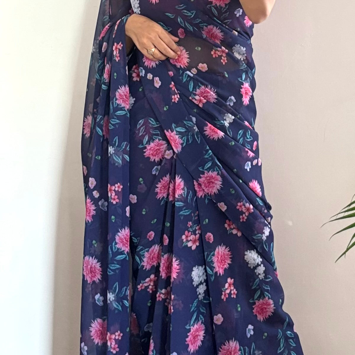 Weightless Floral Saree