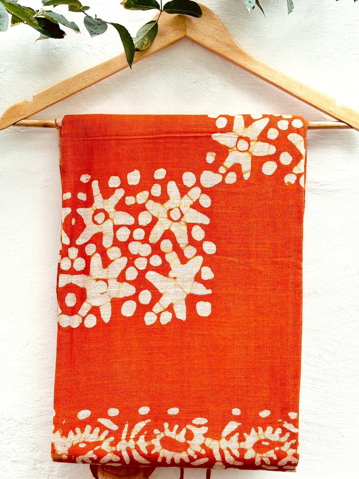 Orange Batik