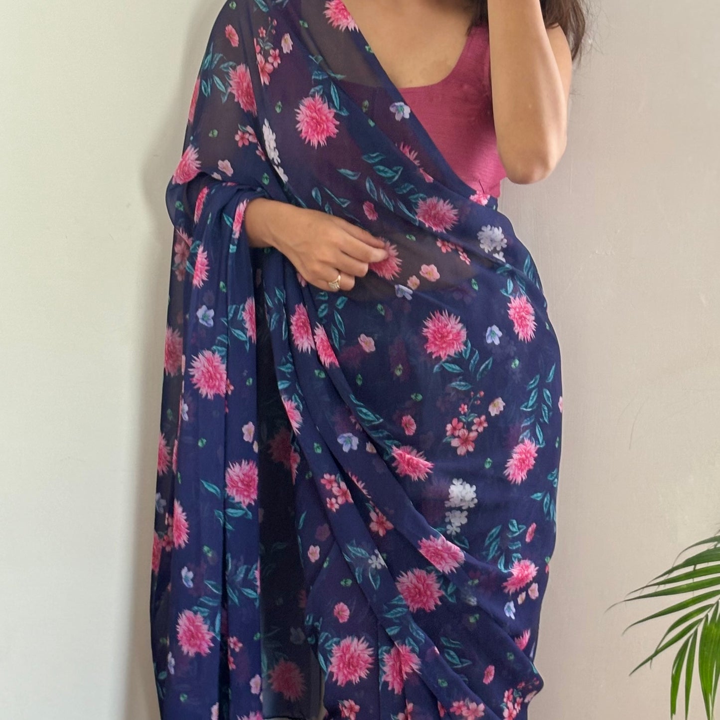 Weightless Floral Saree