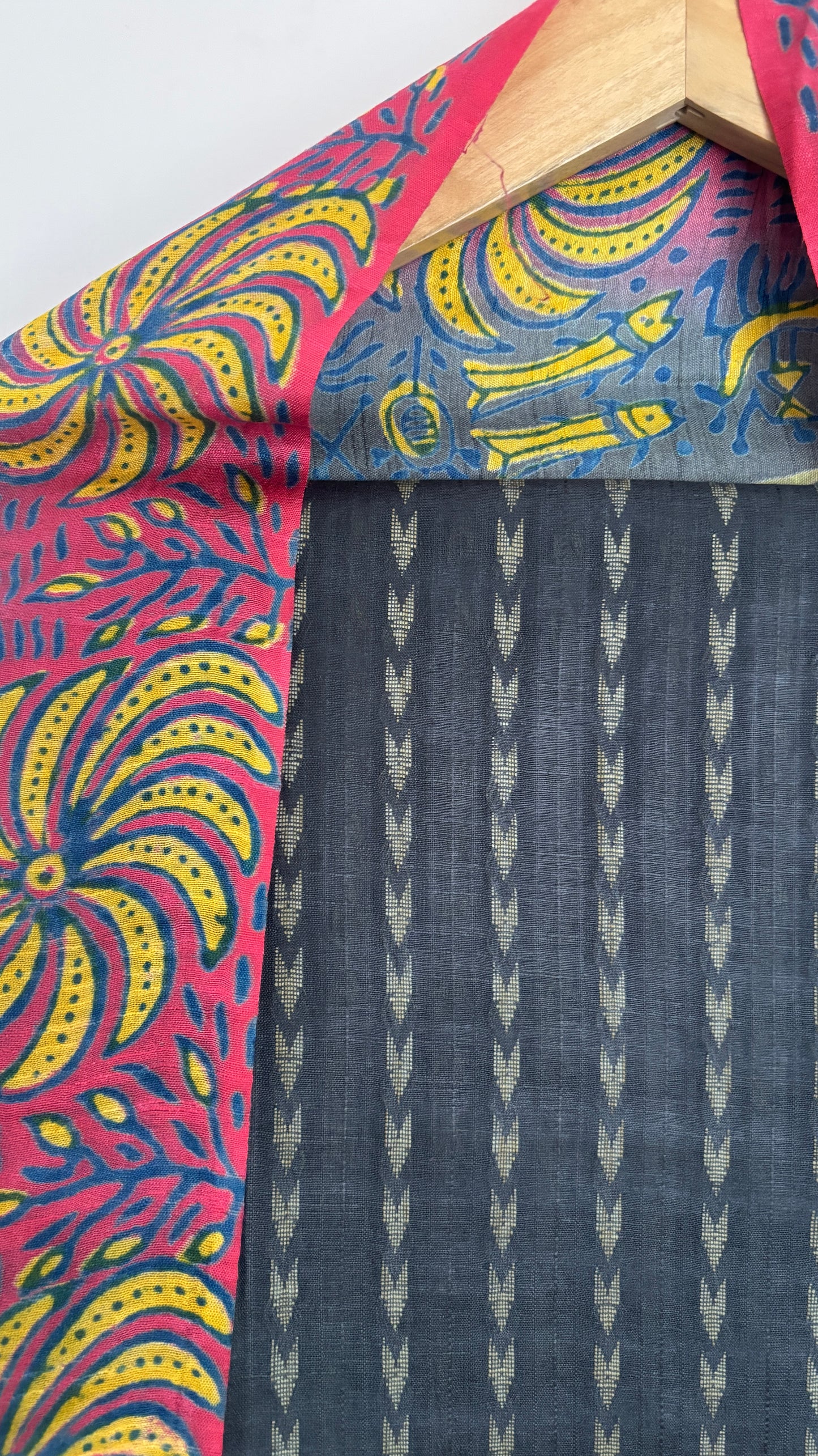 Mulberry Silk Handwoven Suit Set - Dark Grey