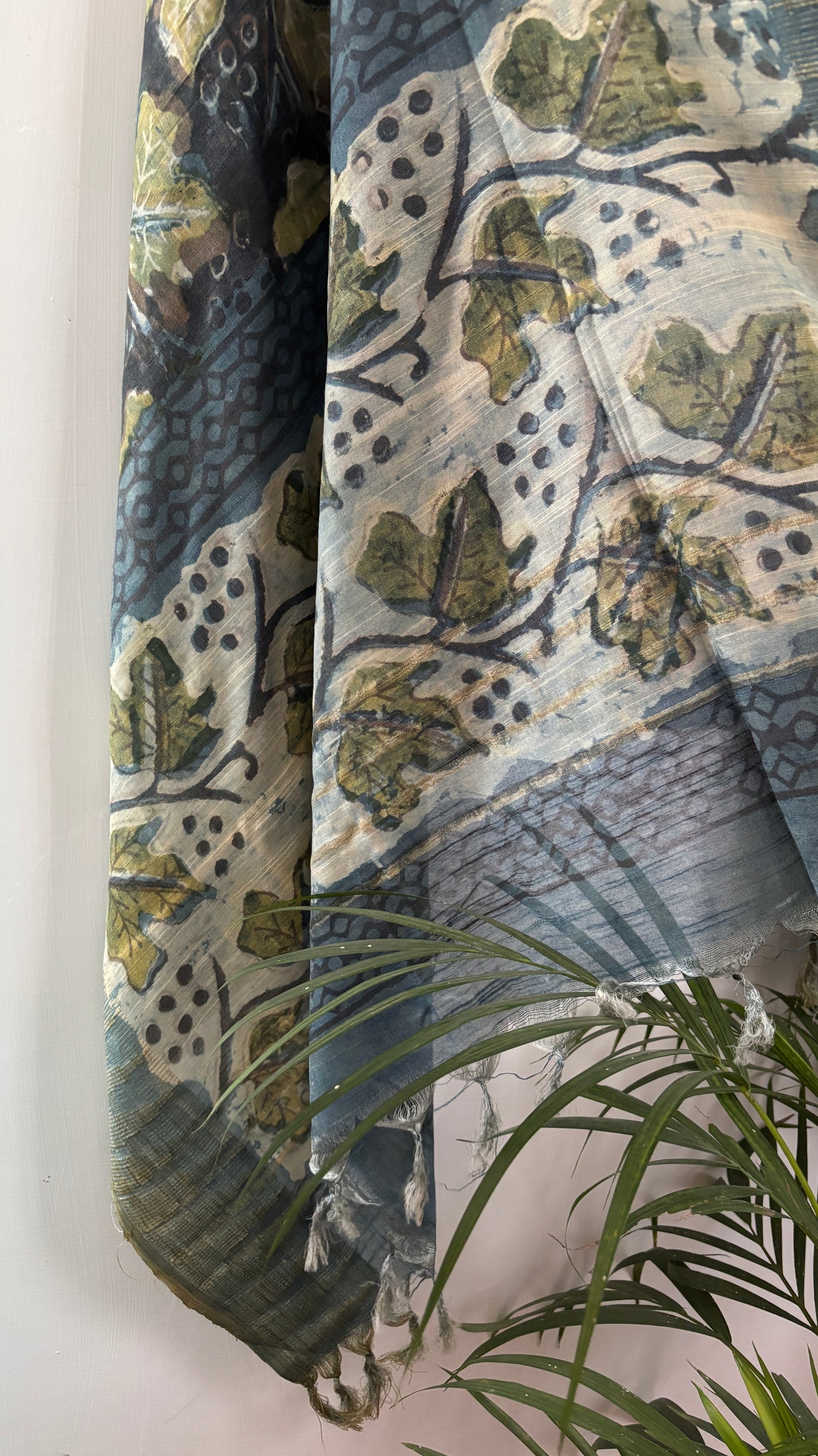 Silk Suit Set - Moss Green