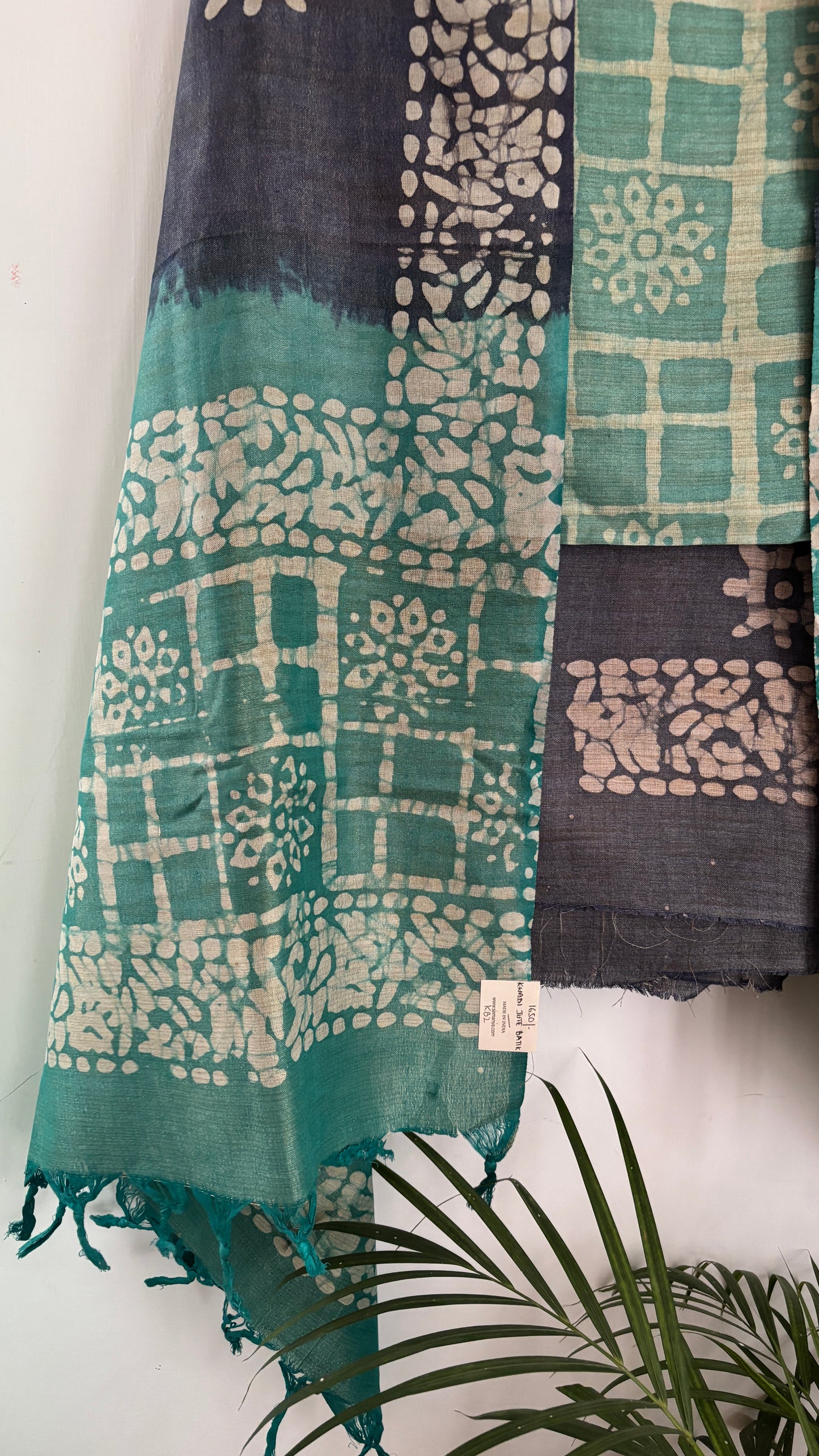 Khadi Jute Cotton Suit Set