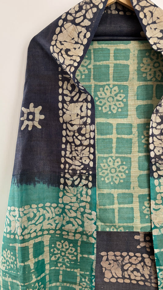 Khadi Jute Cotton Suit Set